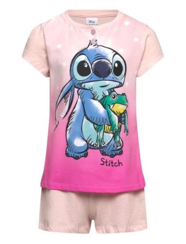 Lilo & Stitch Pyjashort In Box Rosa