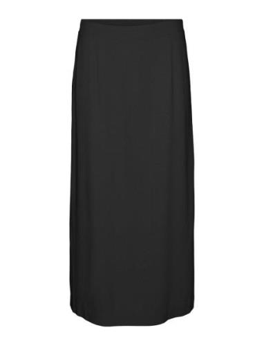 Vero Moda Vmmymilo Hw 7/8 Skirt Wvn Ga Svart