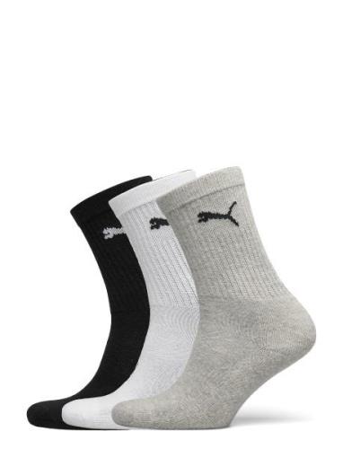 PUMA Puma Kids Crew Sock 3P Grå