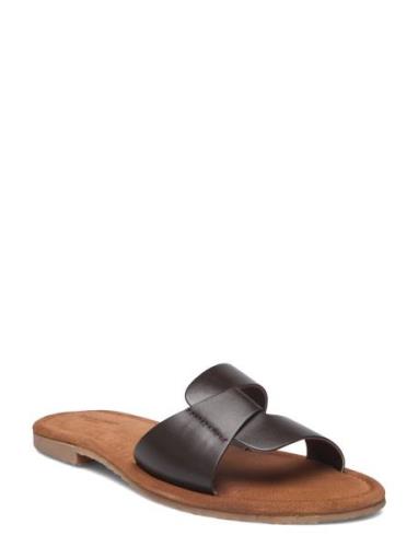 Ilse Jacobsen Leather Sandal Brun