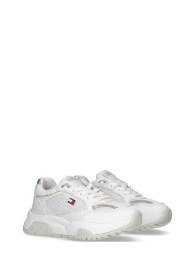 Tommy Hilfiger Low Cut Lace-Up Sneaker Vit