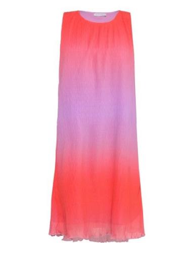 Coster Copenhagen Plissé Dress In Dip Dye Rosa