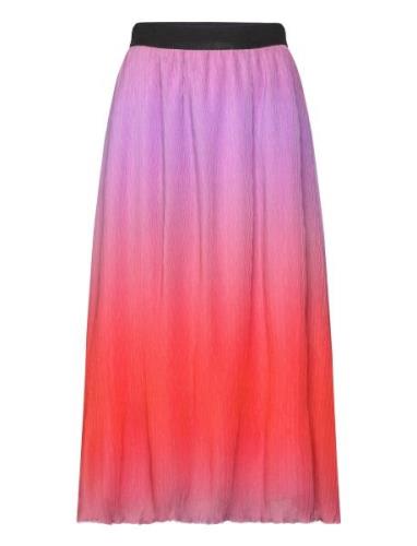 Coster Copenhagen Plissé Skirt In Dip Dye Rosa