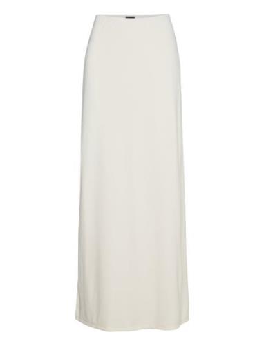 Gina Tricot Low Waist Maxi Skirt Kräm