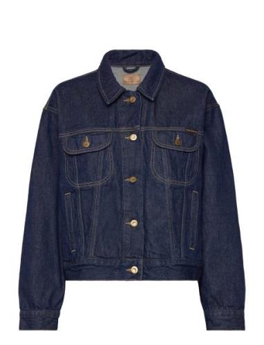 Nudie Jeans Berit Denim Jacket Classic Blue Blå