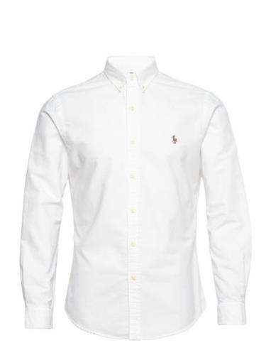 Polo Ralph Lauren Slim Fit Oxford Shirt Vit