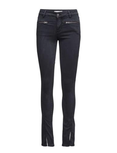 ODD MOLLY Leg-Endary Slits Jeans Svart