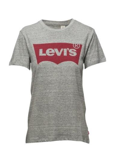 LEVI´S Women The Perfect Tee Better Batwing Grå