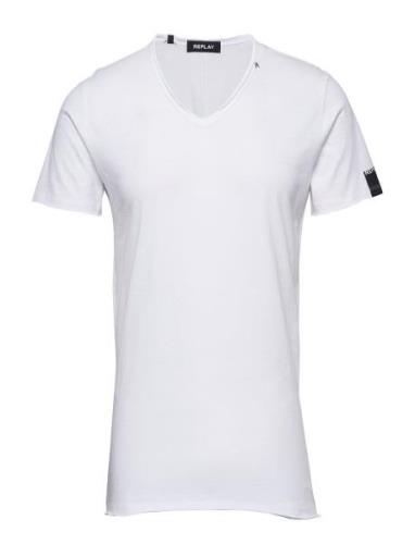 Replay T-Shirt Vit