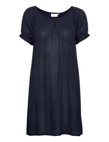 Kaffe Amber Ss Tunic Blå