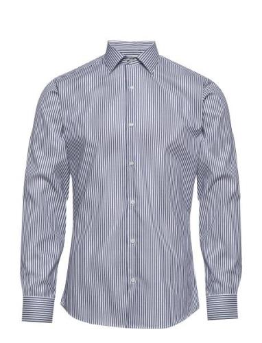 Seven Seas Copenhagen Seven Seas Fine Twill Cadet | Slim Marinblå