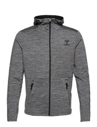 Hummel Hmlaston Zip Hoodie Grå