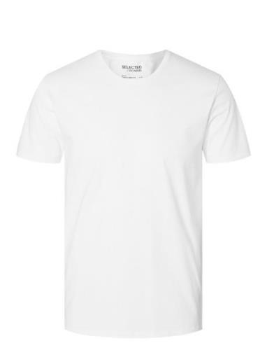 Selected Homme Slhnewpima Ss O-Neck Tee Noos Vit