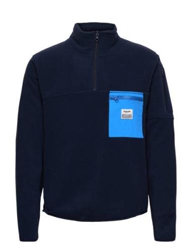 Resteröds Pullover Recycled Polyester Blå