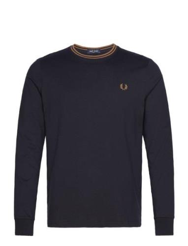 Fred Perry Twin Tipped T-Shirt Marinblå