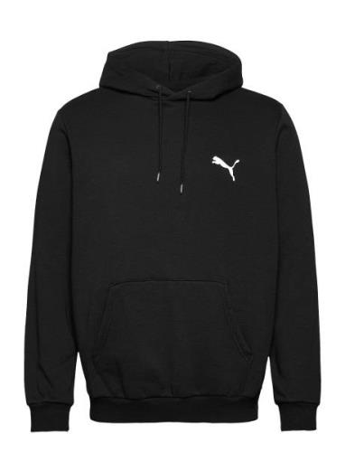 PUMA Ess Small Logo Hoodie Fl Svart