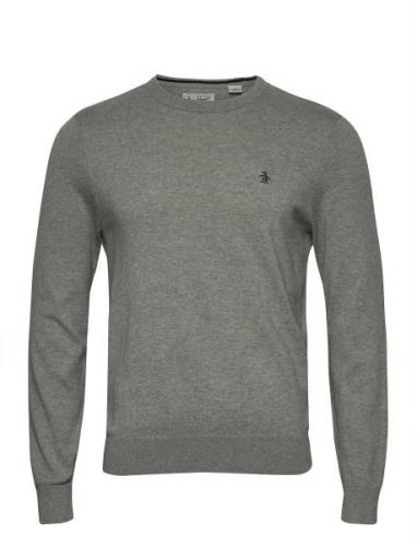 Original Penguin Supima Cotton Crew S Grå