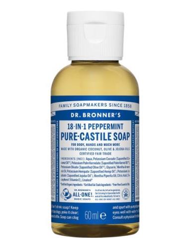 Dr. Bronner’s 18-In-1 Castile Liquid Soap Peppermint Nude