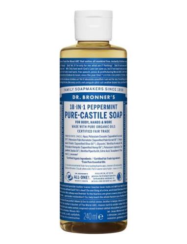 Dr. Bronner’s 18-In-1 Castile Liquid Soap Peppermint Nude