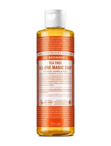 Dr. Bronner’s 18-In-1 Castile Liquid Soap Tea Tree Nude