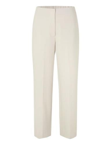 Second Female Evie Classic Trousers Kräm