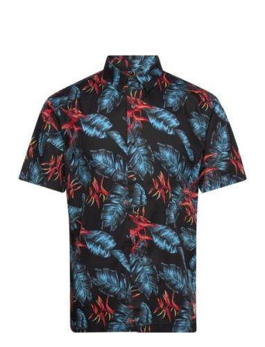 Superdry Hawaiian Shirt Marinblå