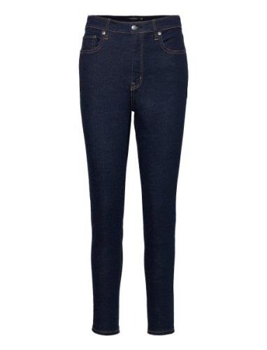 Lauren Ralph Lauren High-Rise Skinny Ankle Jean Blå