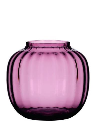 Primula Vase H12,5 Home Decoration Vases Small Vases Purple Holmegaard