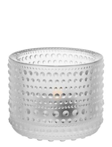 Iittala Kastehelmi Teal.candleh. 64Mm Vit