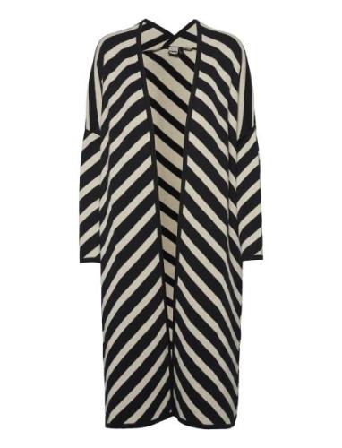 Papu Long Stripe Cardigan Multi/patterned