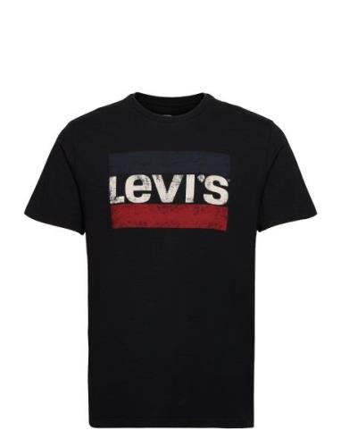 LEVI´S Men Sportswear Logo Graphic Sports Svart