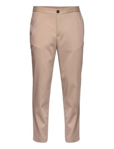 Selected Homme Slhslimtape-Dann Flex Ank Pants Beige