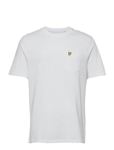 Lyle & Scott Relaxed Pocket T-Shirt Vit