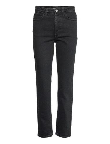 House Of Dagmar Cropped Denim Svart