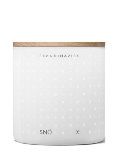 Snö Scented Candle 400G Doftljus White Skandinavisk
