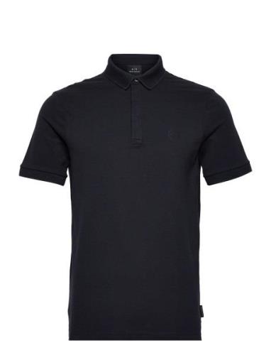 Armani Exchange Polo Shirt Svart