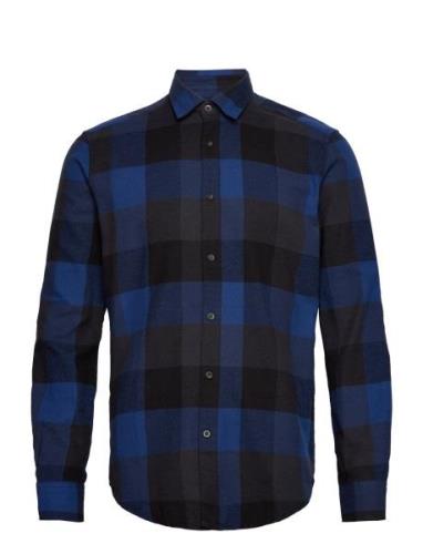 ONLY & SONS Onsgudmund Ls 3T Check Shirt Marinblå