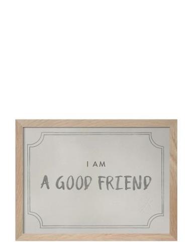 Good Friend Diploma, Dusty Mint - På Engelska Home Kids Decor Posters ...