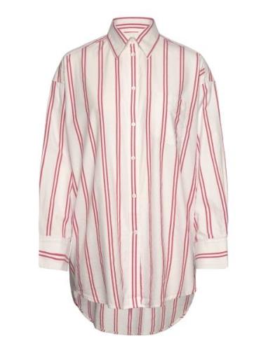 GANT D2. Os Stripe Shirt Röd