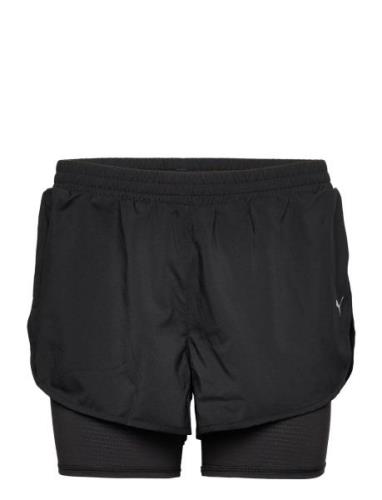 PUMA Run Favorite Woven 2In1 3" Short W Svart