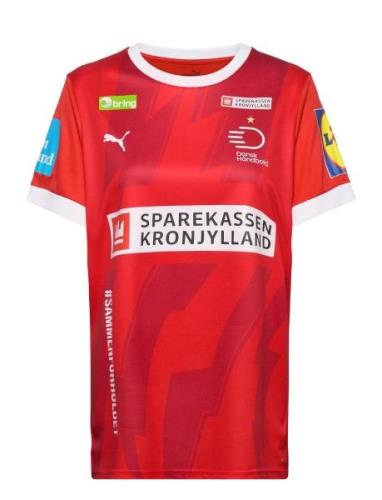 PUMA Dansk Håndbold Home Jersey W Röd