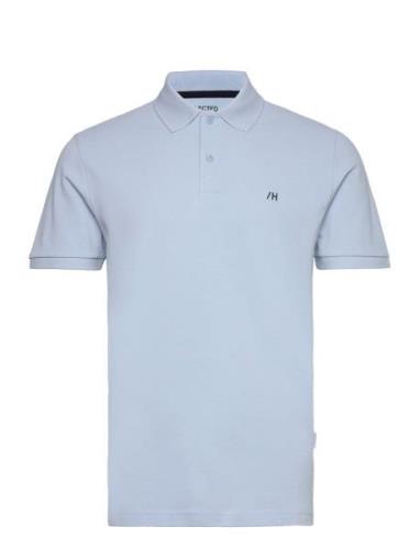 Selected Homme Slhdante Ss Polo Noos Blå