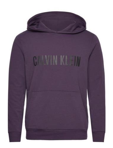 Calvin Klein L/S Hoodie Lila