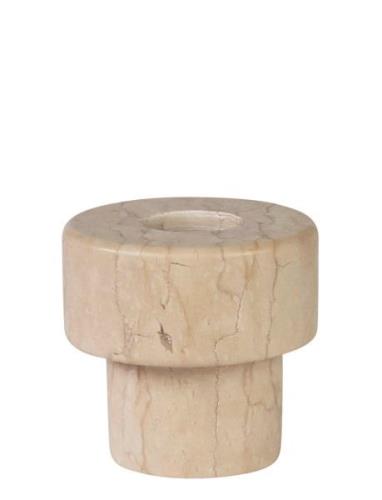 Mette Ditmer Marble Candleholder Beige