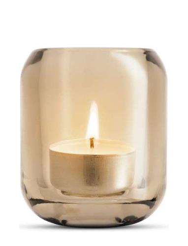 Eva Solo 2 Acorn Tealight Holder Amber Beige