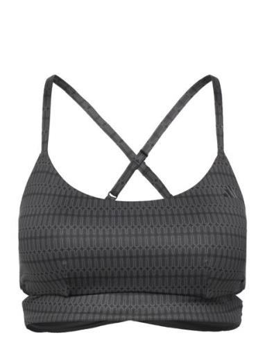 Adidas Performance Yga St Aop Bra Svart