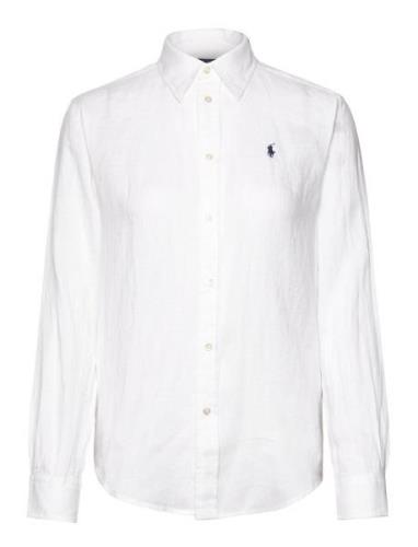 Polo Ralph Lauren Relaxed Fit Linen Shirt Vit