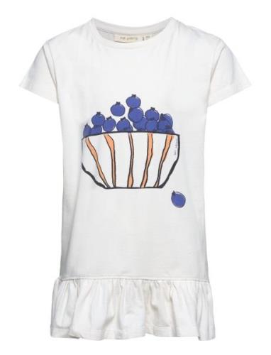 Soft Gallery Sgjinny Blueberries Ss Tee Vit