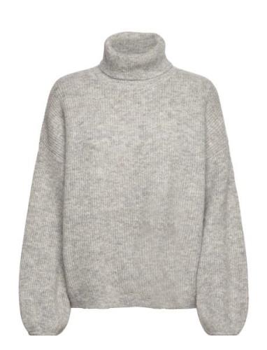 Gestuz Alphagz Ls Rollneck Grå