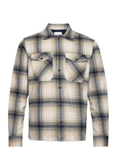 Jack & J S Jjeeddie Overshirt Ls Noos Kräm